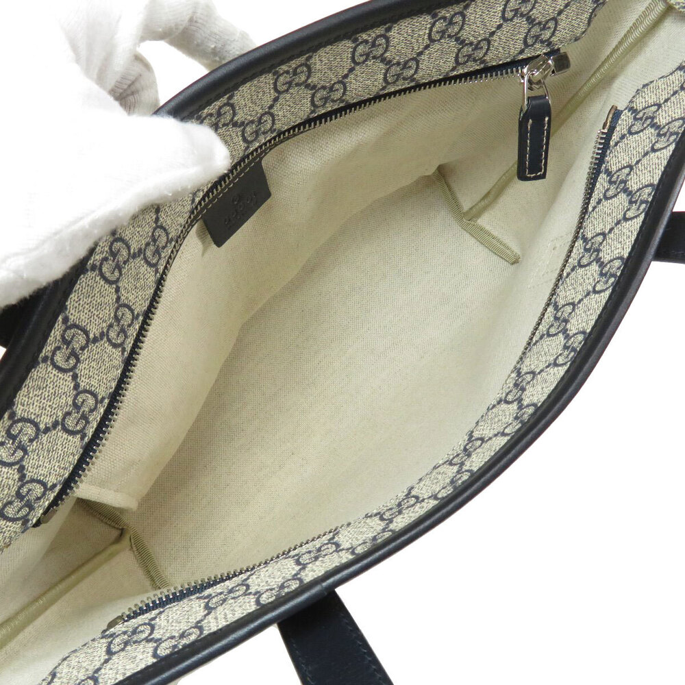 Gucci GG Supreme Monogram Joy Tote Beige Blue - Picture 5 of 11